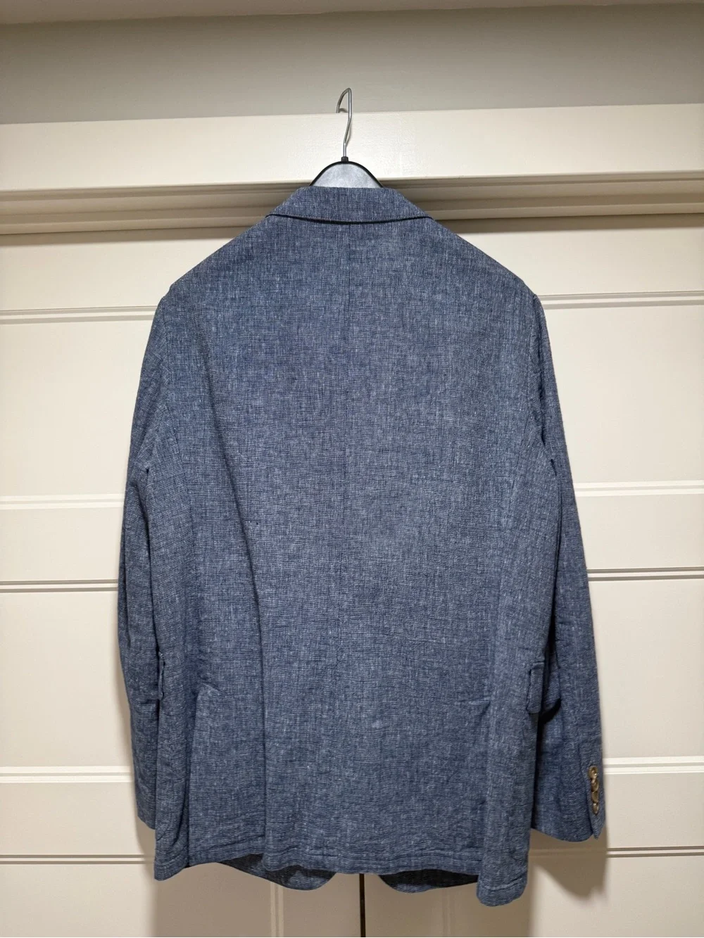J. Crew Blue Linen-Blend Sport Coat